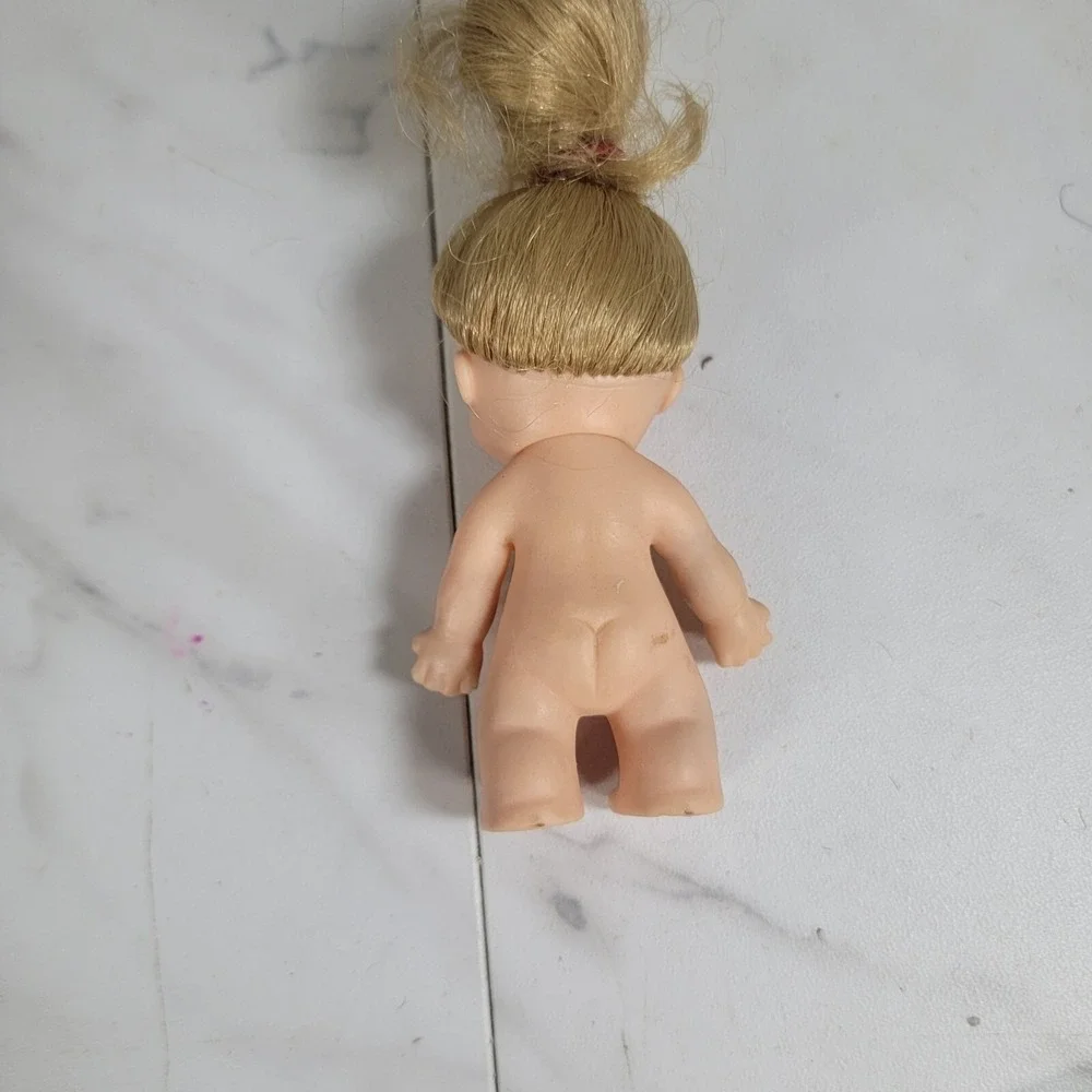 Vintage 1966 Uneeda Pee Wee‎ Girl Character Doll 3 1/2